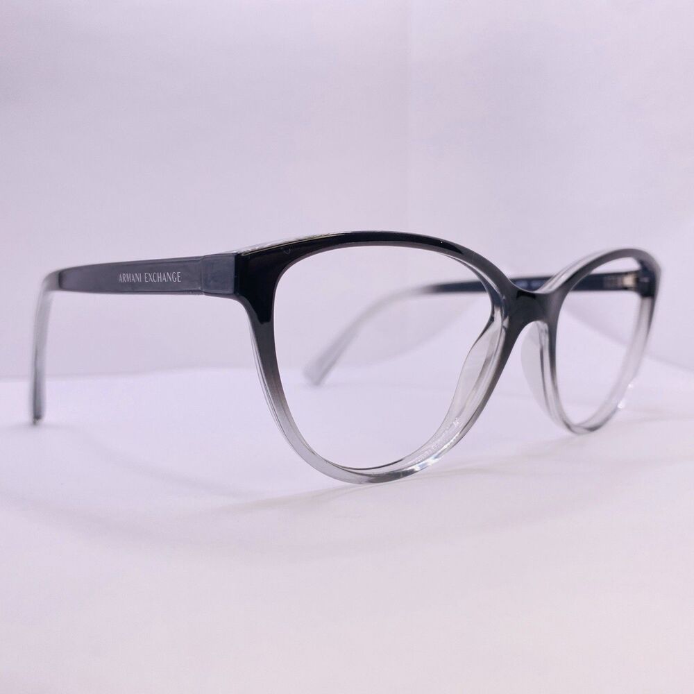 Armani Exchange Eyeglasses Frames AX 3053 8255 53 [] 16 140 Black Gradient